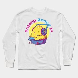Chicken Zoned In  P R t shirt Long Sleeve T-Shirt